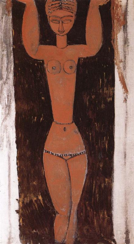 Amedeo Modigliani Caryatid Norge oil painting art